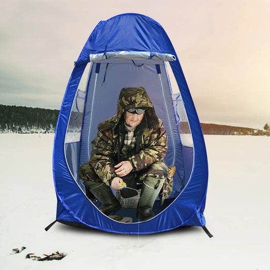 Camouflage Portable Pop Up Ice Fishing Tent