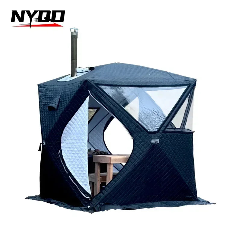 Portable 3-4 Person 4 Season Outdoor Sauna Tent