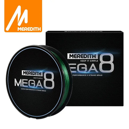 MEREDITH MEGA 8X Braided Fishing Line-The Fishing Gear Shop