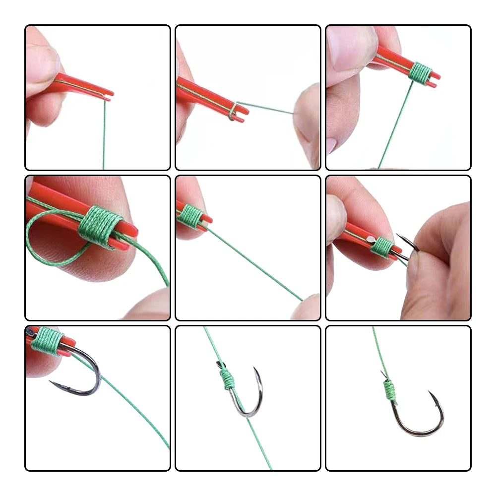 3pcs Multifunctional Fishing Tool Set - Quick Hook Tying