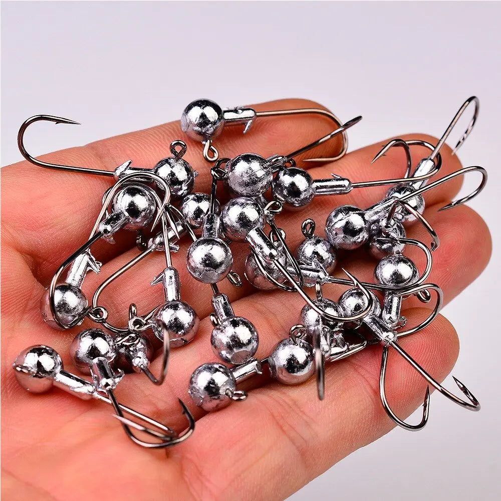 5pc jig Head Hook-The Fishing Gear Shop