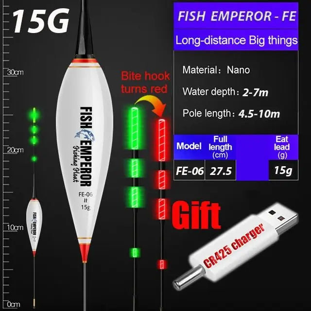 EMPEROR Smart Fishing Bobbers - Electronic Floats