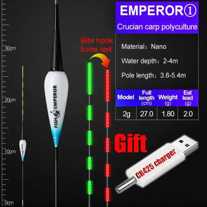 EMPEROR Smart Fishing Bobbers - Electronic Floats