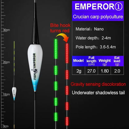 EMPEROR Smart Fishing Bobbers - Electronic Floats