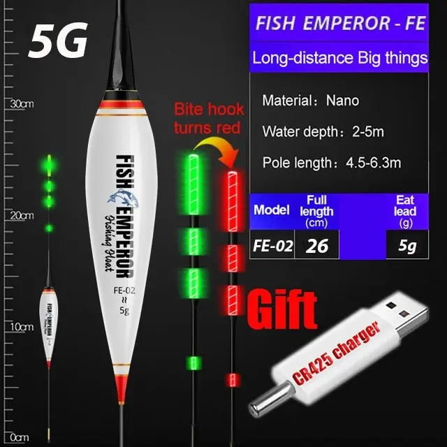 EMPEROR Smart Fishing Bobbers - Electronic Floats