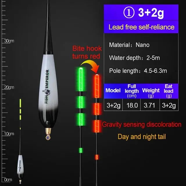 EMPEROR Smart Fishing Bobbers - Electronic Floats