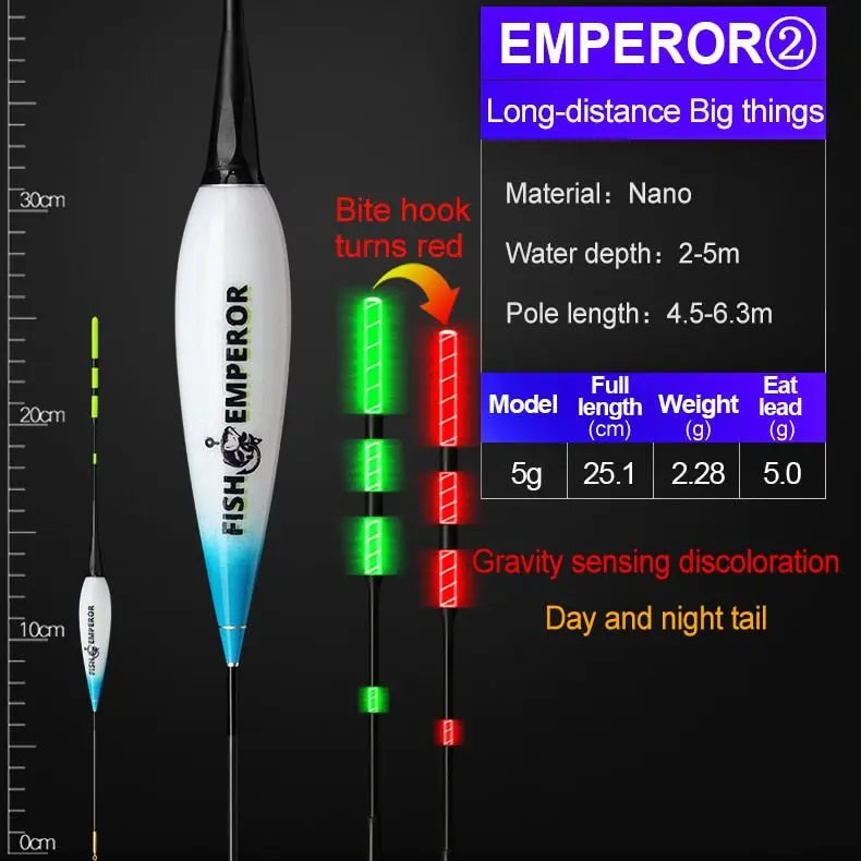 EMPEROR Smart Fishing Bobbers - Electronic Floats