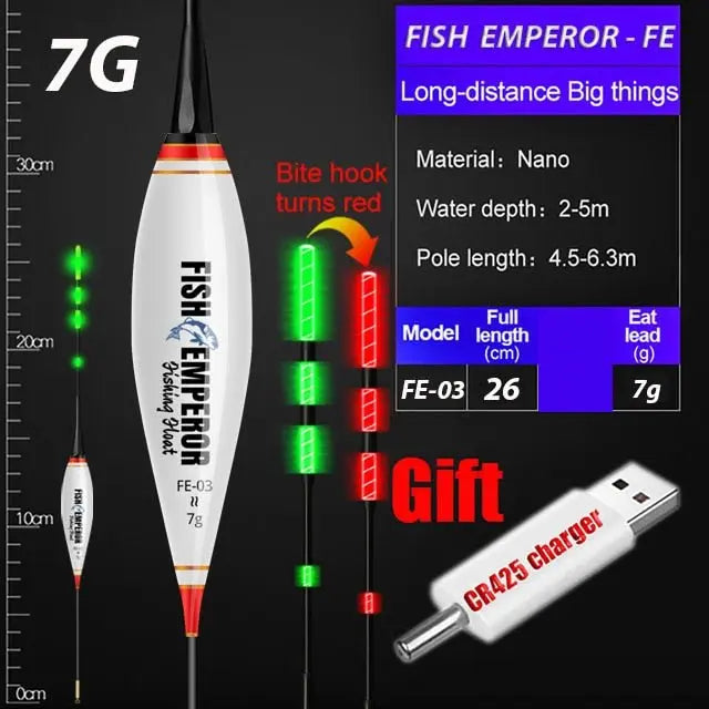 EMPEROR Smart Fishing Bobbers - Electronic Floats