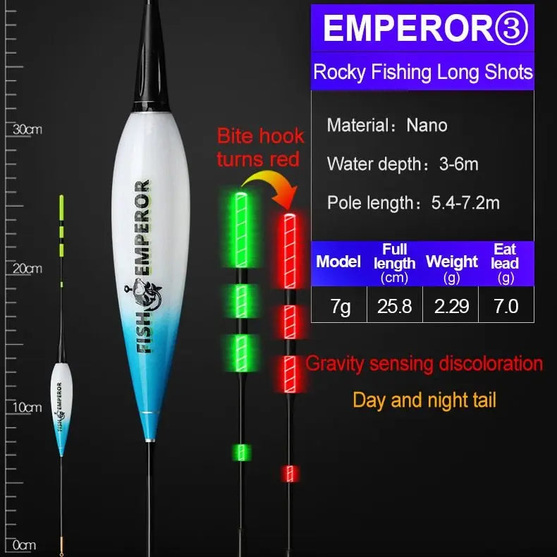 EMPEROR Smart Fishing Bobbers - Electronic Floats