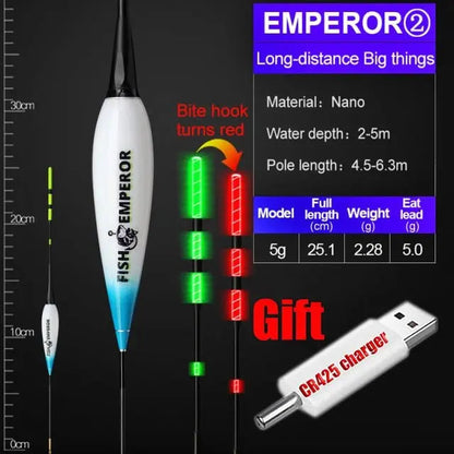 EMPEROR Smart Fishing Bobbers - Electronic Floats