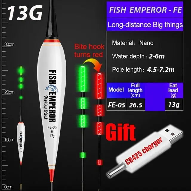 EMPEROR Smart Fishing Bobbers - Electronic Floats