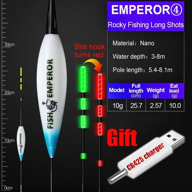 EMPEROR Smart Fishing Bobbers - Electronic Floats