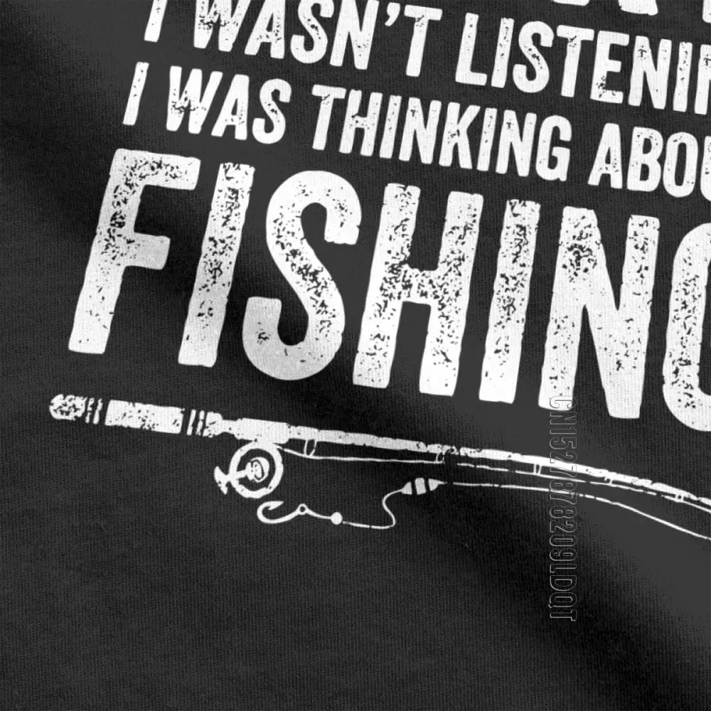 Thinking About Fishing t shirt-The Fishing Gear Shop