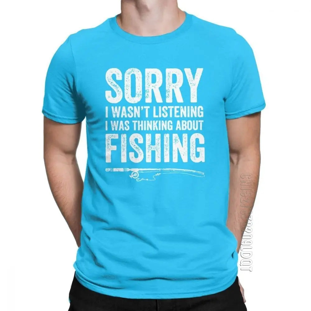 Thinking About Fishing t shirt-The Fishing Gear Shop