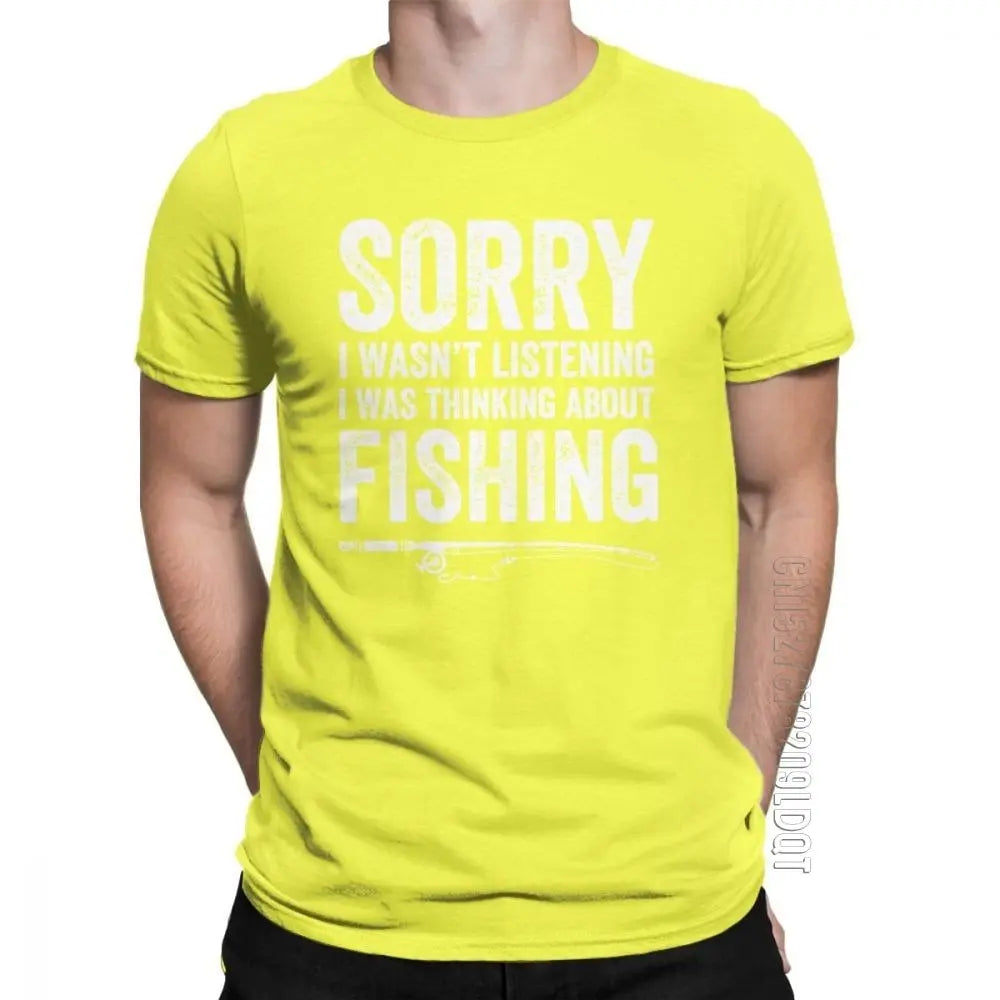 Thinking About Fishing t shirt-The Fishing Gear Shop