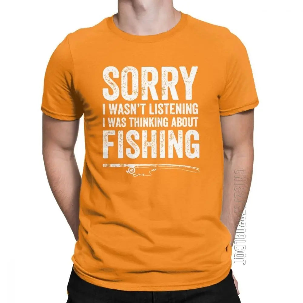 Thinking About Fishing t shirt-The Fishing Gear Shop