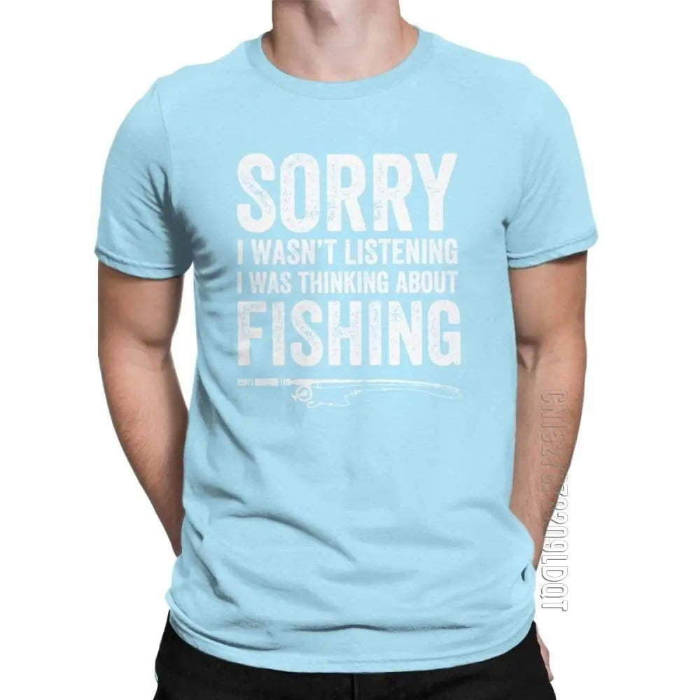 Thinking About Fishing t shirt-The Fishing Gear Shop