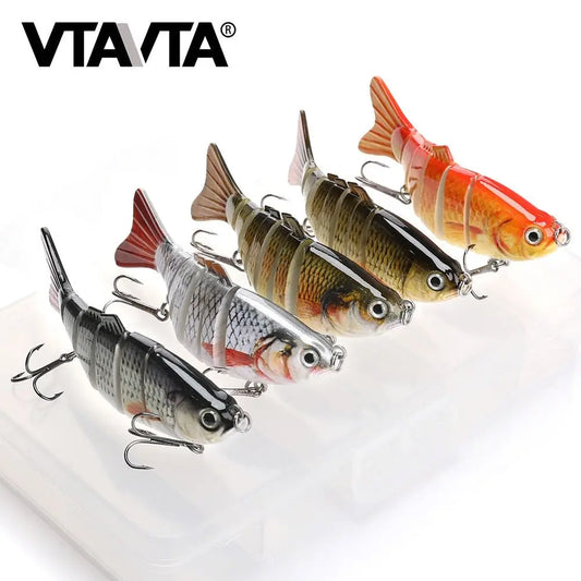 VTAVTA 5pcs Crankbait Fishing Lure-The Fishing Gear Shop