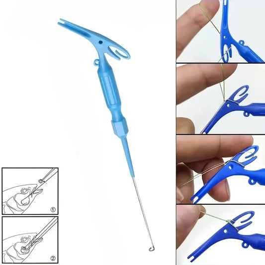 Dual purpose fishing hook remover tool with ergonomic design for easy fish hook removal