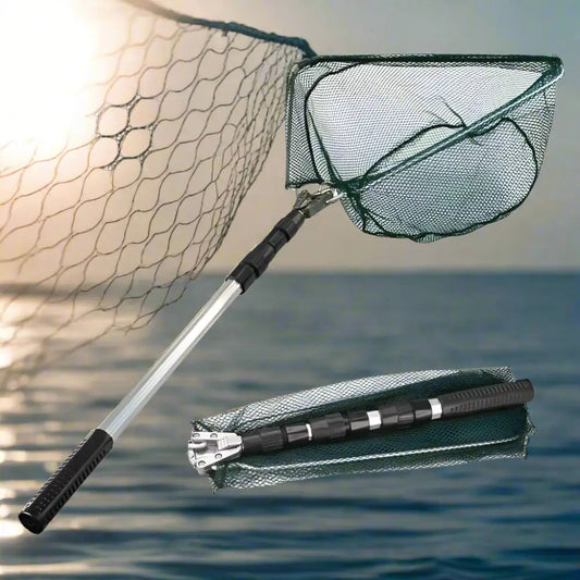 Folding Nylon Landing Net-The Fishing Gear Shop