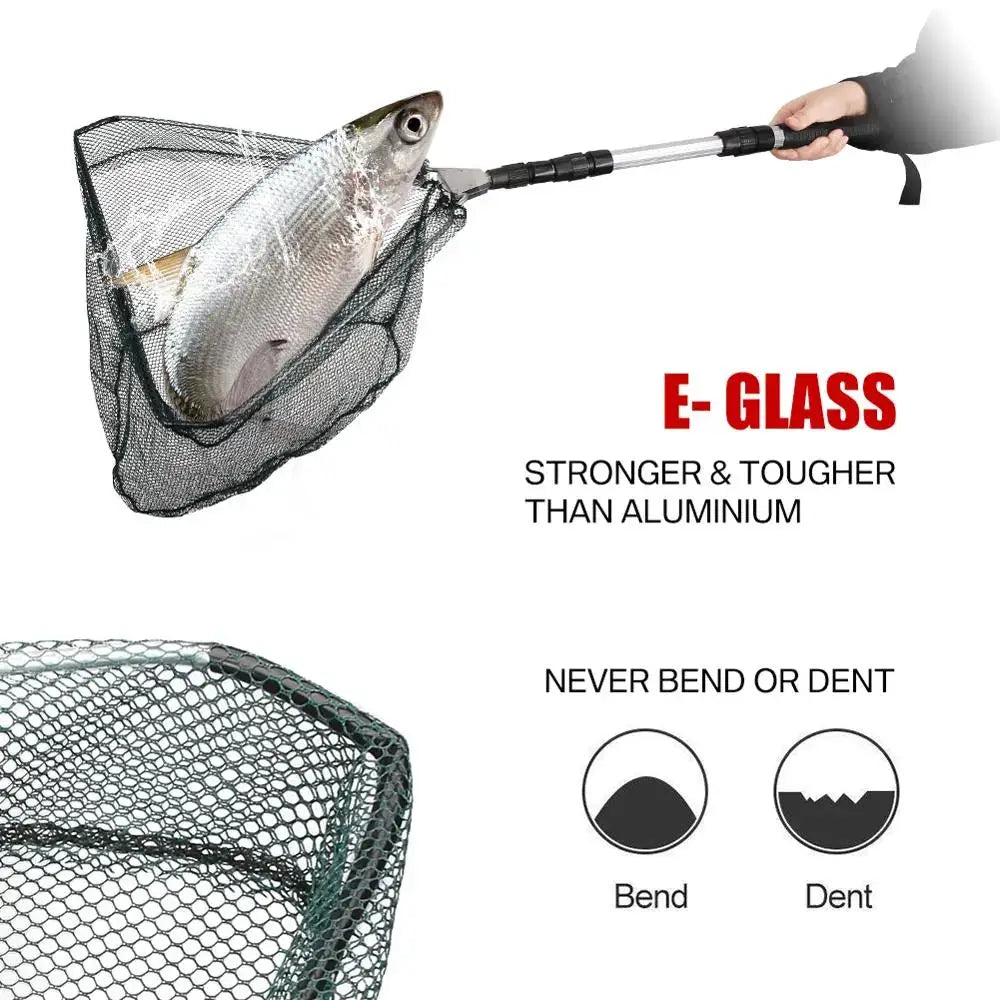 Folding Nylon Landing Net-The Fishing Gear Shop