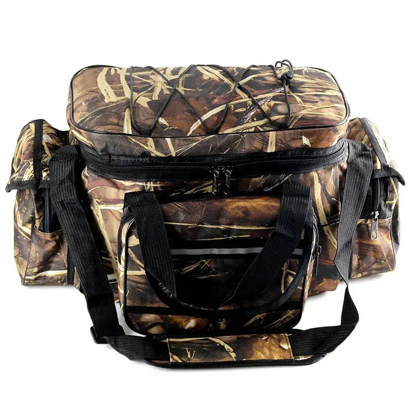 Large Capacity Waterproof Fishing Bag - Camo - Fishing Accesories