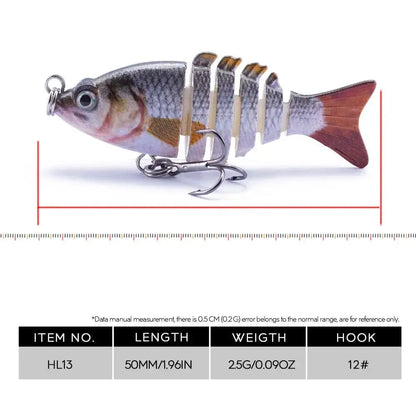 Mini Multi Jointed Swimbait-The Fishing Gear Shop