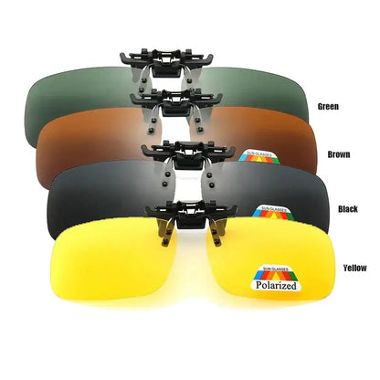 Polarized Clip-On Flip Sunglasses for Anglers - fishing apparel