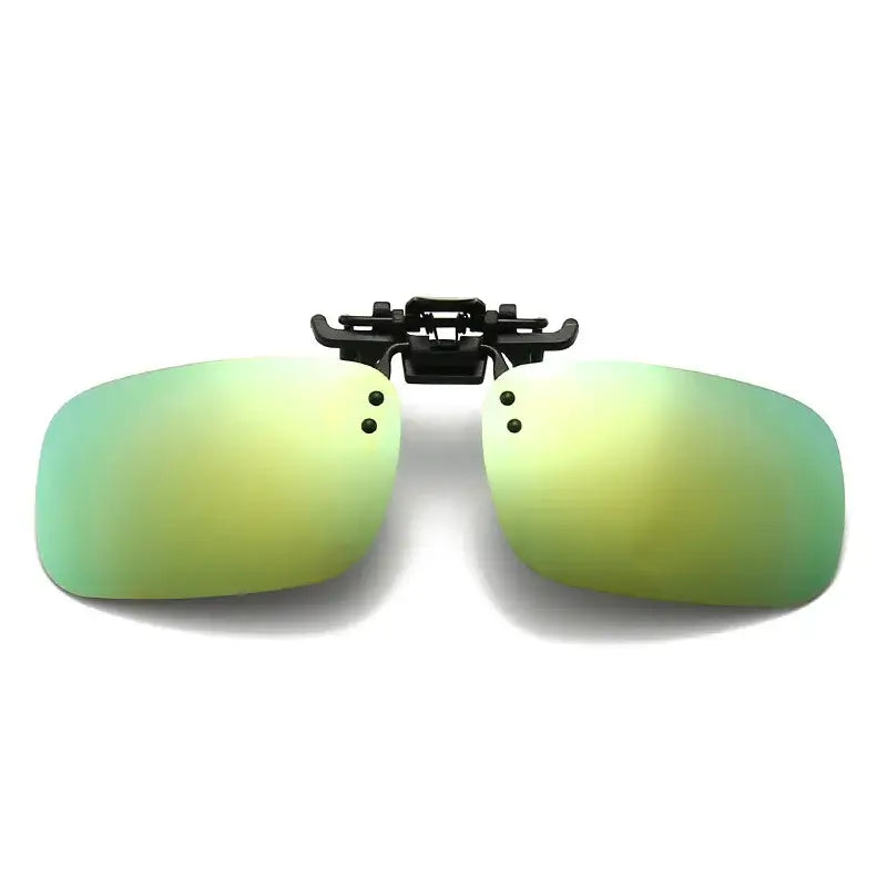 Polarized Clip-On Flip Sunglasses for Anglers - L-GOLD - fishing apparel