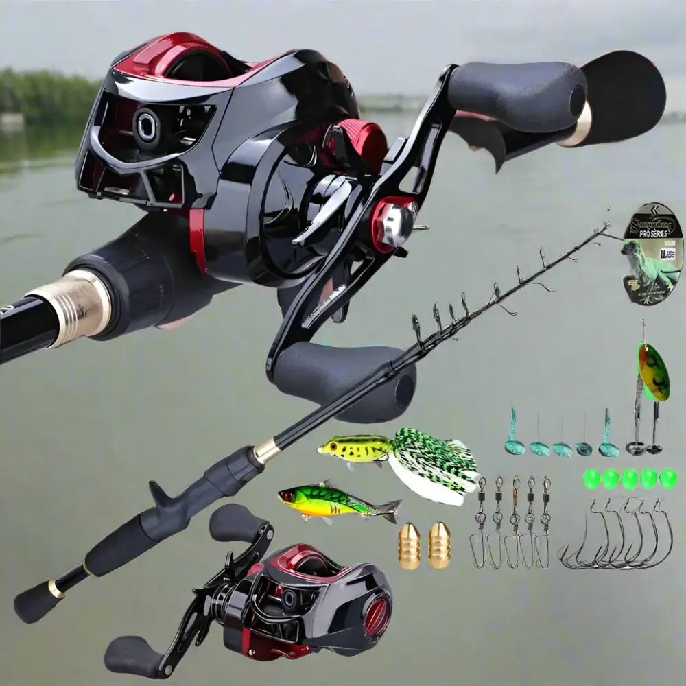 Baitcasting Fishing Rod, lure Combo-The Fishing Gear Shop