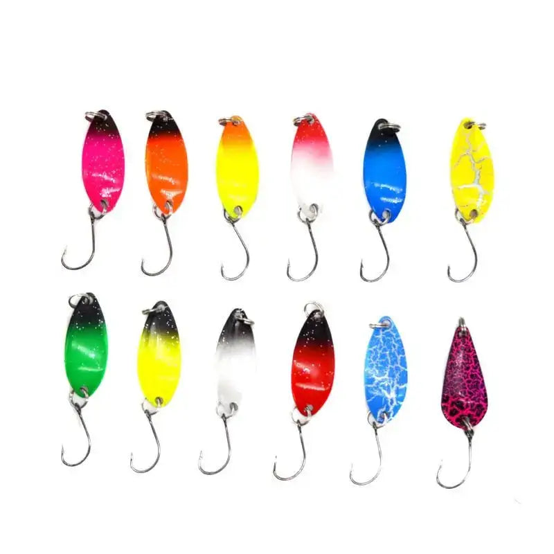 Colorful fishing lures.