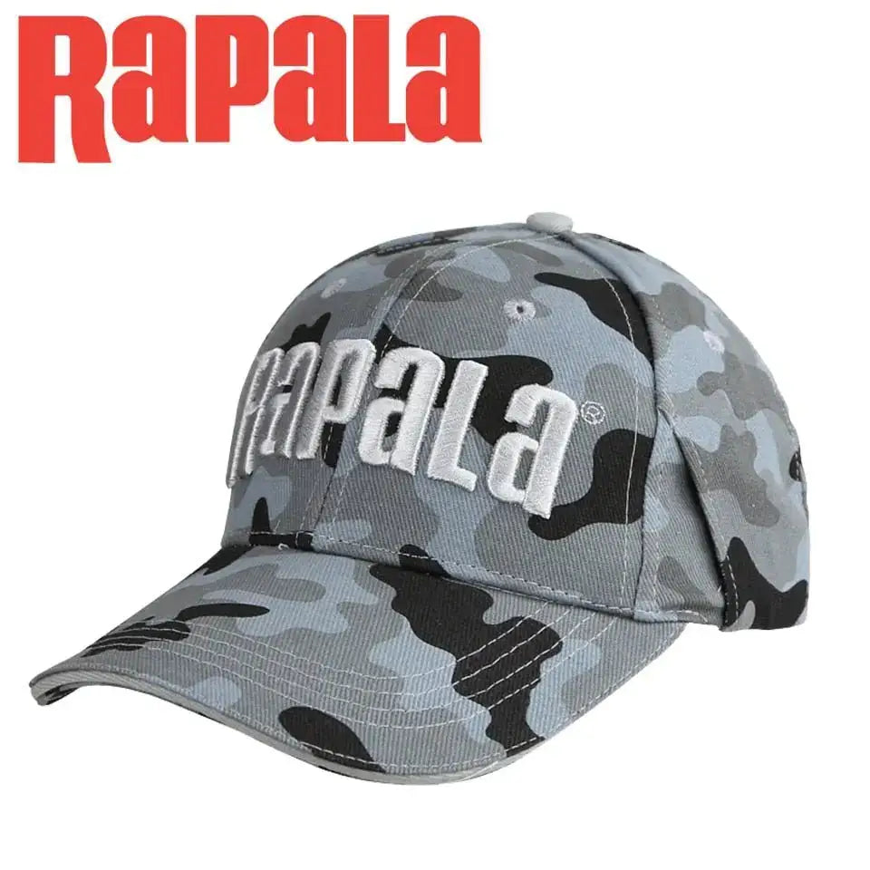 Camouflage Rapala baseball cap.