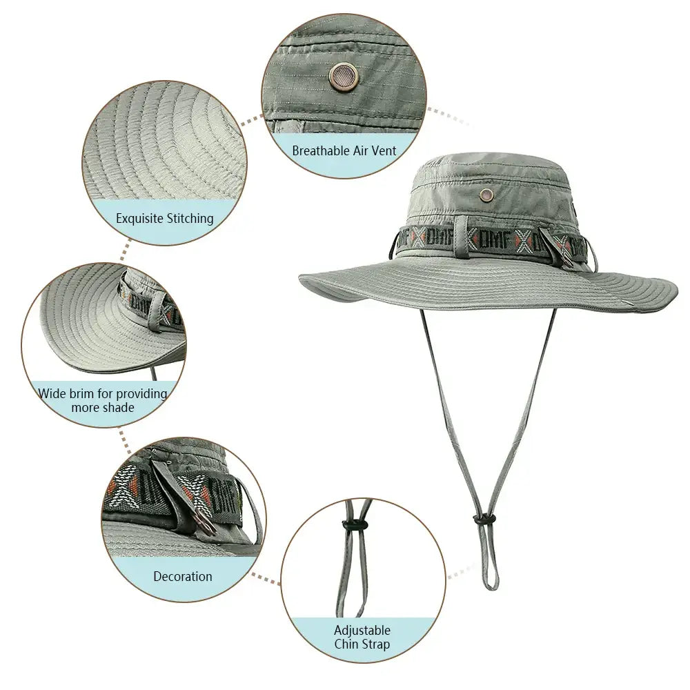 Ultimate Boonie Fishing Hat for Outdoor Adventures - fishing apparel