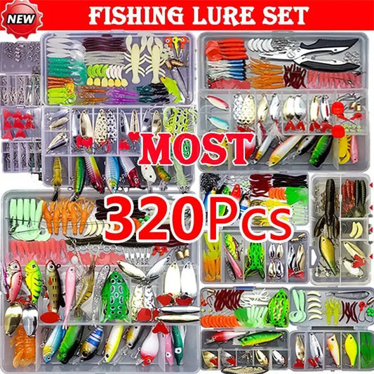 Fishing lure set.