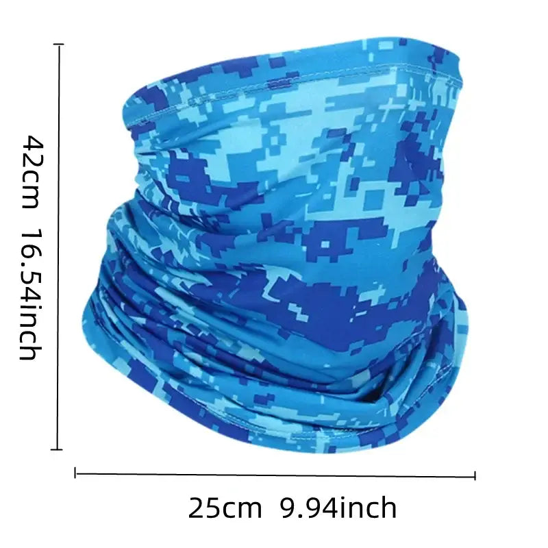 UV Protection Ice Silk Scarf - Quick-Drying Neck Tube - Ice Fishing