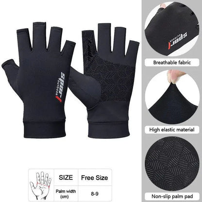 Unisex Ice Fishing Gloves - Warm & Waterproof