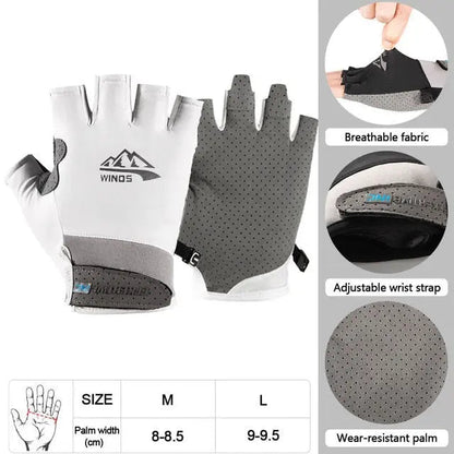 Unisex Ice Fishing Gloves - Warm & Waterproof