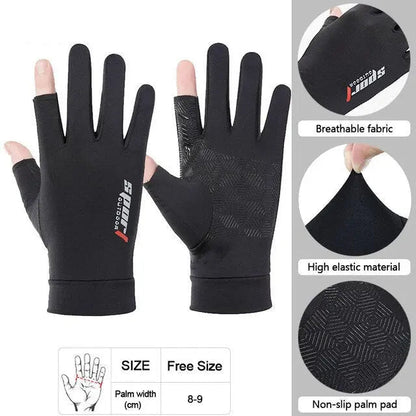 Unisex Ice Fishing Gloves - Warm & Waterproof