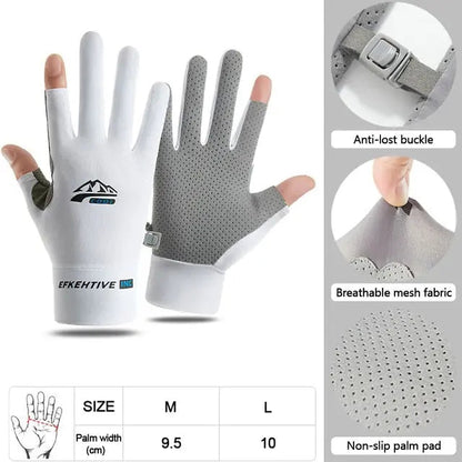 Unisex Ice Fishing Gloves - Warm & Waterproof