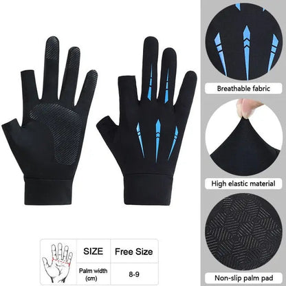 Unisex Ice Fishing Gloves - Warm & Waterproof